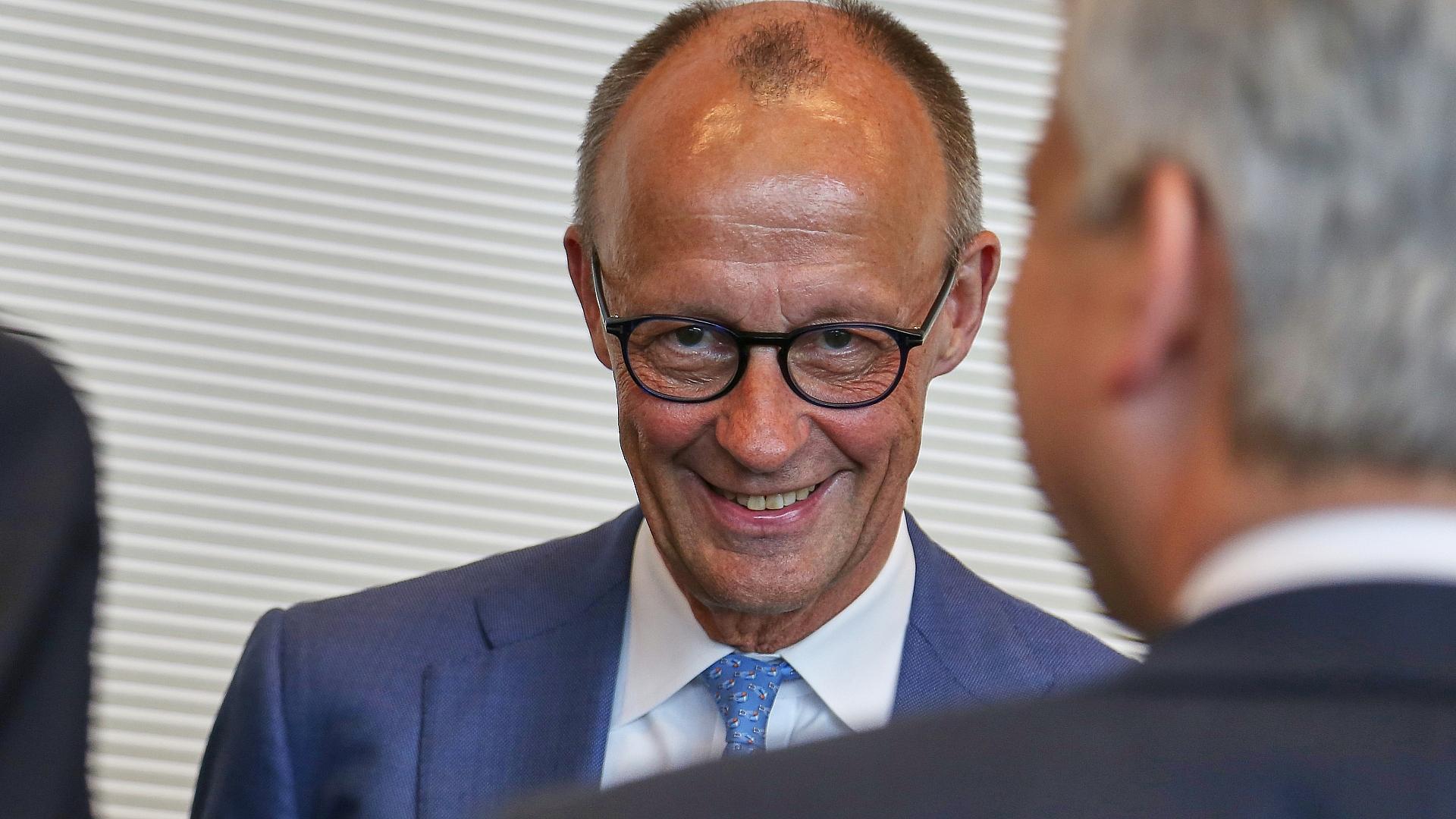 Estlands Außenminister lobt Merz nach einem Jahr im Amt 1 Friedrich Merz am 05.05.2026