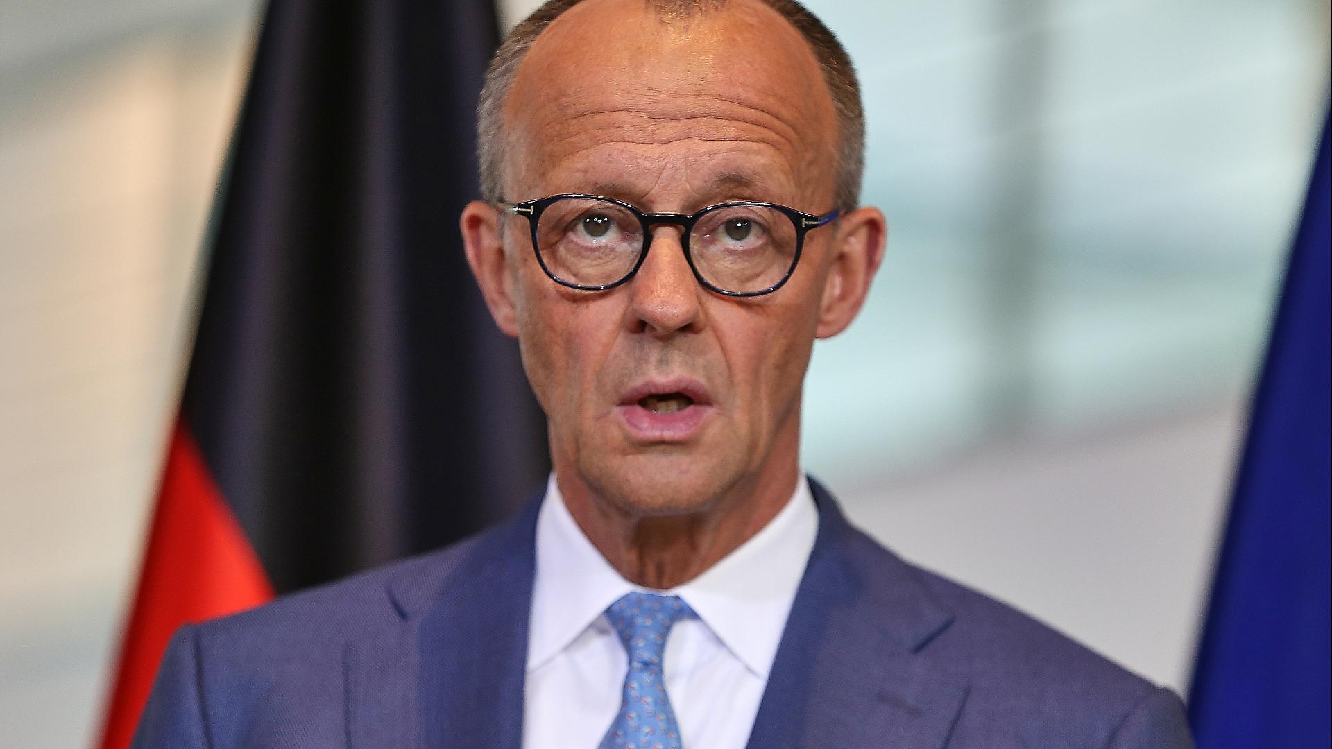 Merz verurteilt jüngste russische Angriffswelle gegen Ukraine 1 Friedrich Merz (Archiv)