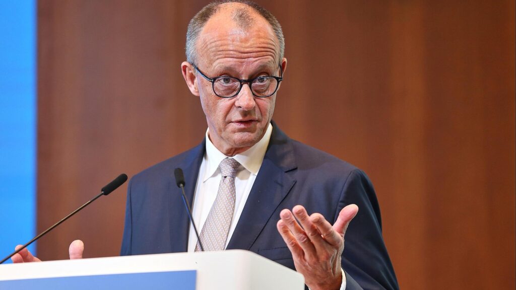 Friedrich Merz am 07.05.2026