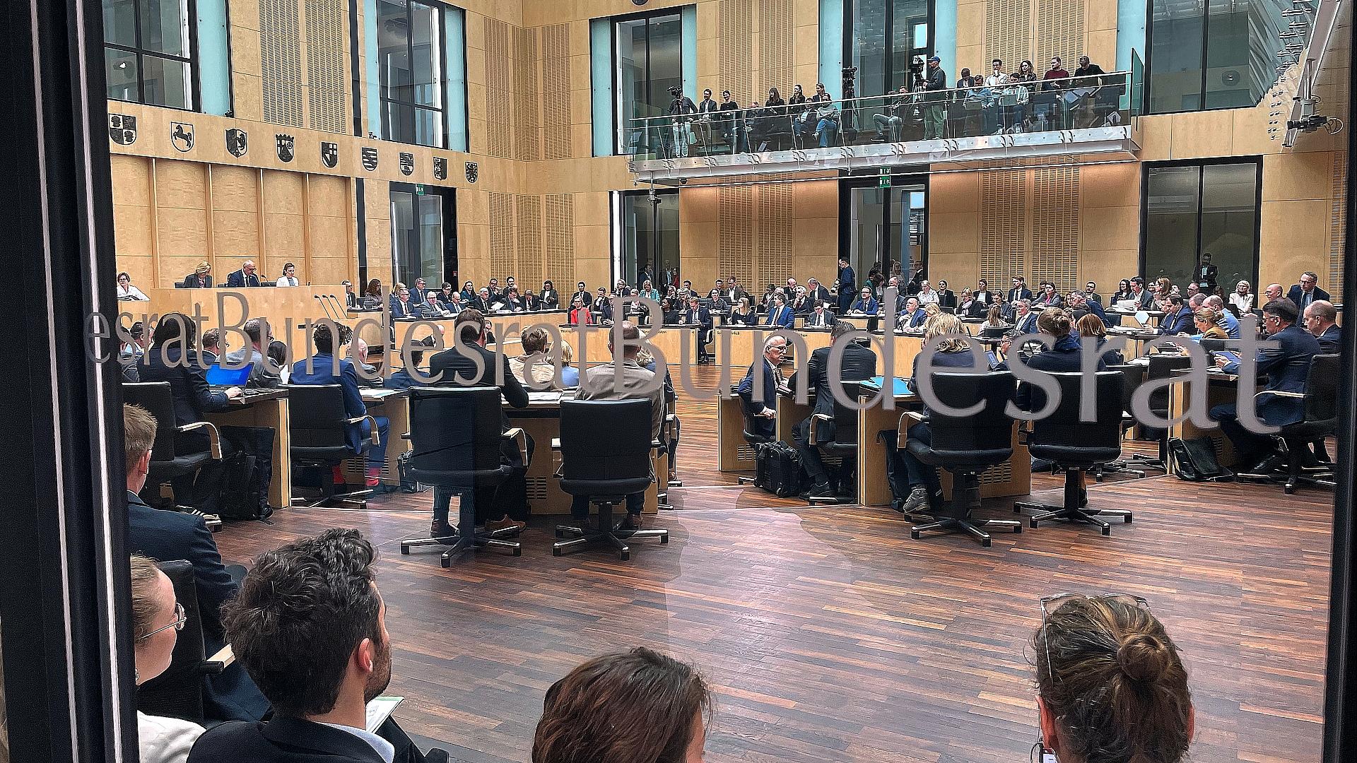 Sitzung des Bundesrates am 08.05.2026