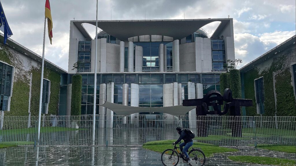 Bundeskanzleramt am 12.05.2026 während des Koalitionsausschusses