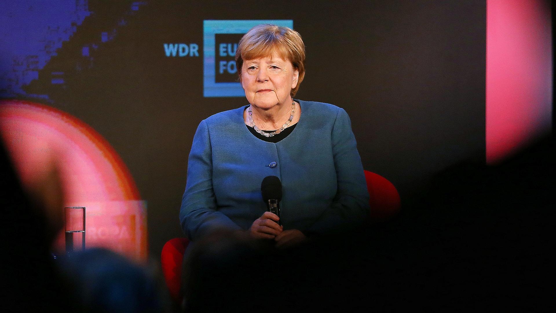 Linke: Merkel für EU-Verdienstorden geeigneter als Merz 1 Angela Merkel am 18.05.2026