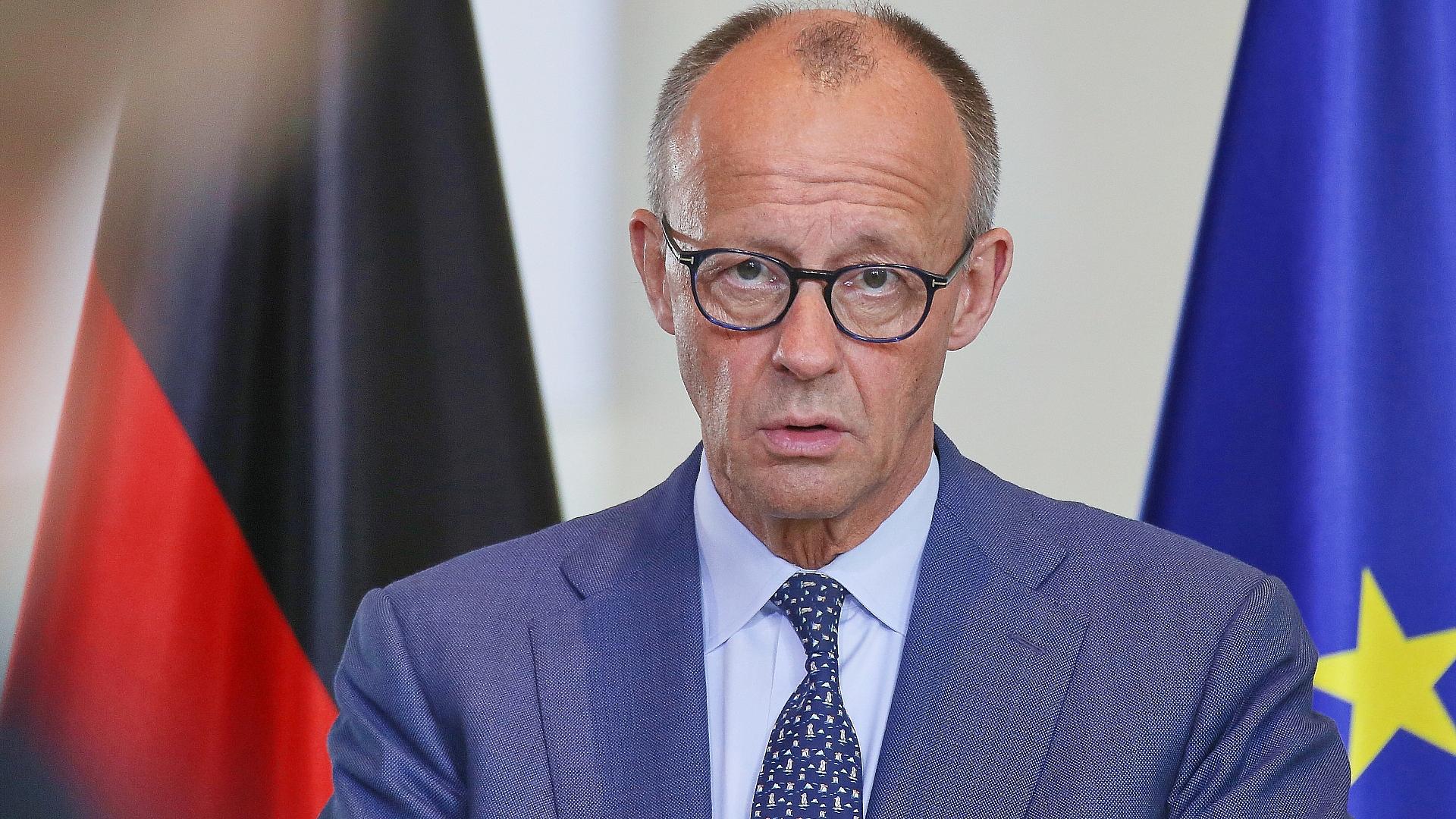 Merz wirft Putin "rücksichtslose Eskalation" im Ukraine-Krieg vor 1 Friedrich Merz (Archiv)