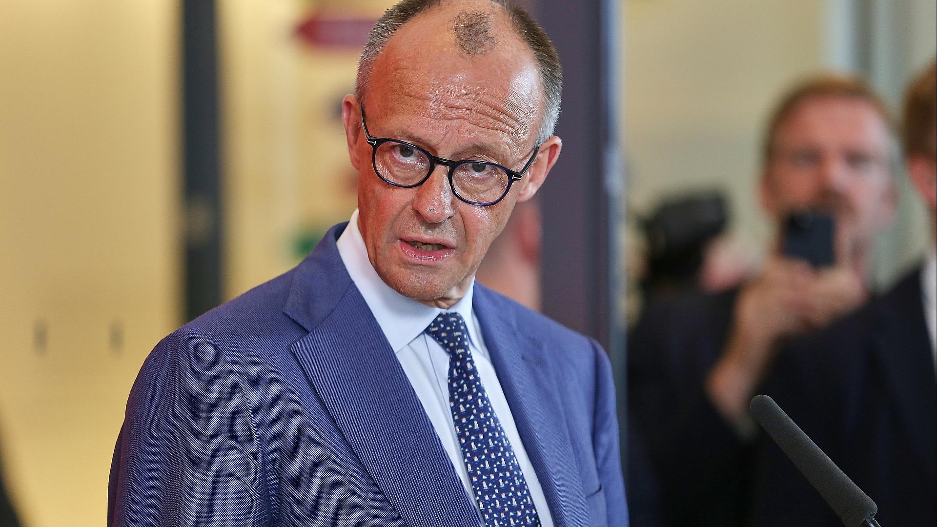Unionsabgeordnete ziehen rote Linien für Merz 1 Friedrich Merz am 19.05.2026