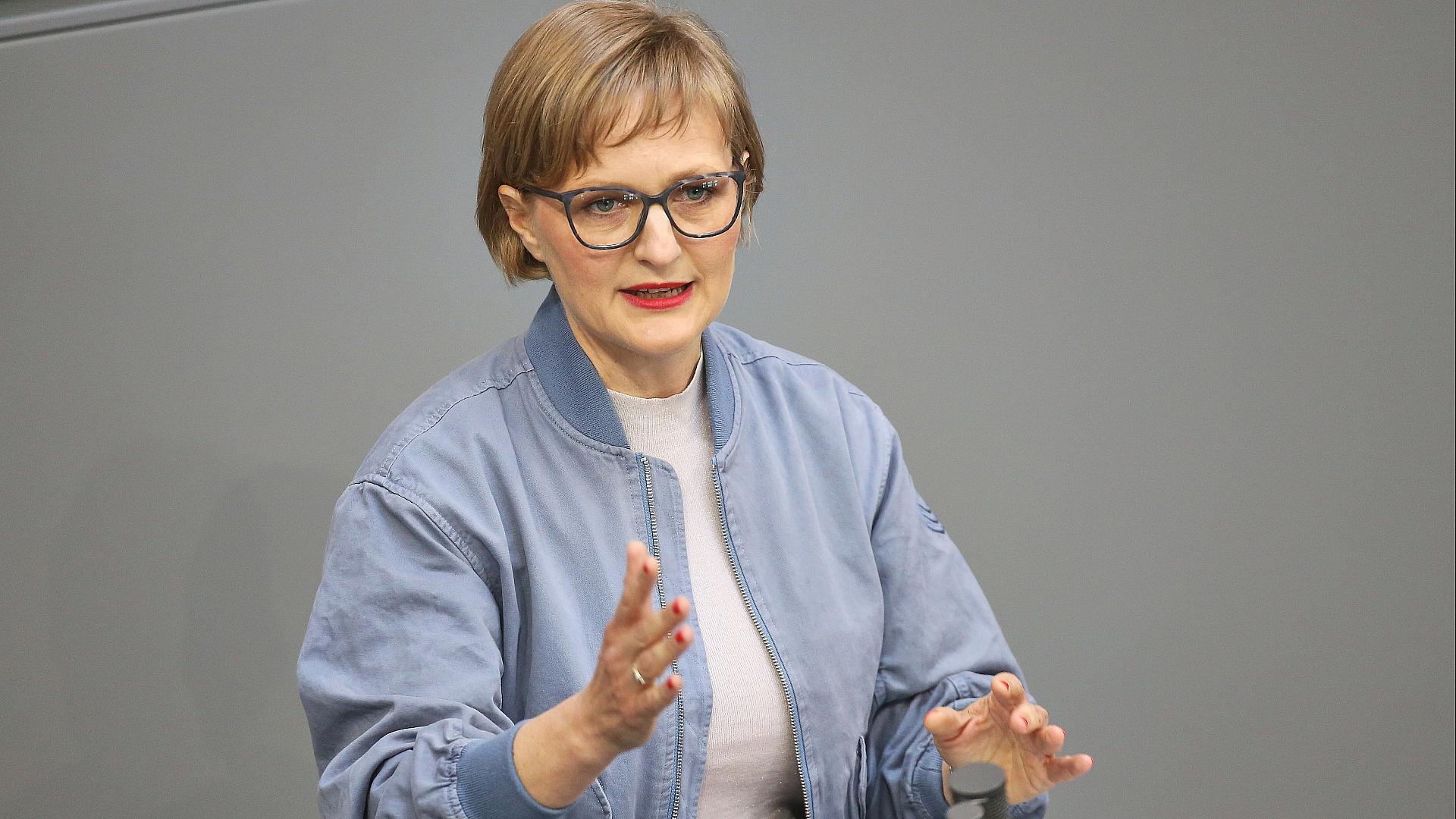 Grünen-Chefin Brantner fordert europäischen Nuklearschirm 1 Franziska Brantner am 22.05.2026