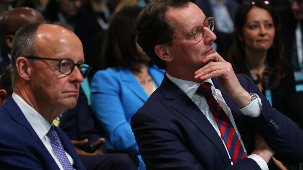 Friedrich Merz und Hendrik Wüst (Archiv)
