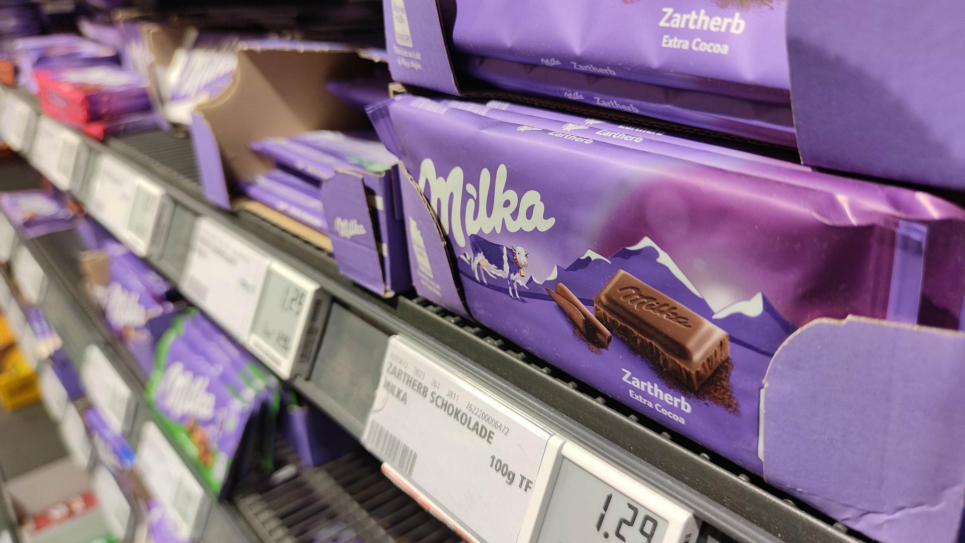 Milka-Schokolade (Archiv)