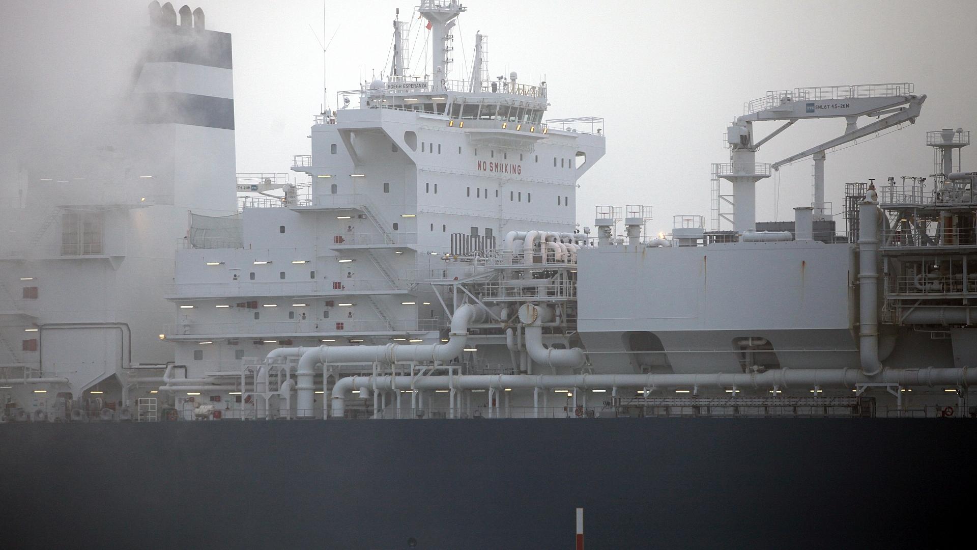 Deutschland und Kanada vereinbaren Gas-Deal für 20 Jahre 1 Schwimmendes LNG-Terminal in Wilhelmshaven (Archiv)
