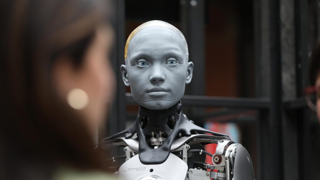 Wirtschaftsrat fordert europäische KI-Strategie 11 Roboter (Archiv)