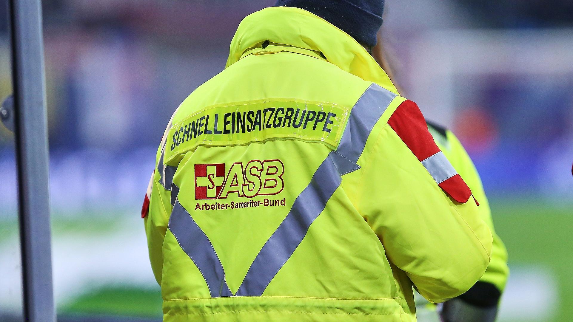 ASB fordert Grundfinanzierung des Zivilschutzes aus Bundeshaushalt 1 Sanitäter (Archiv)