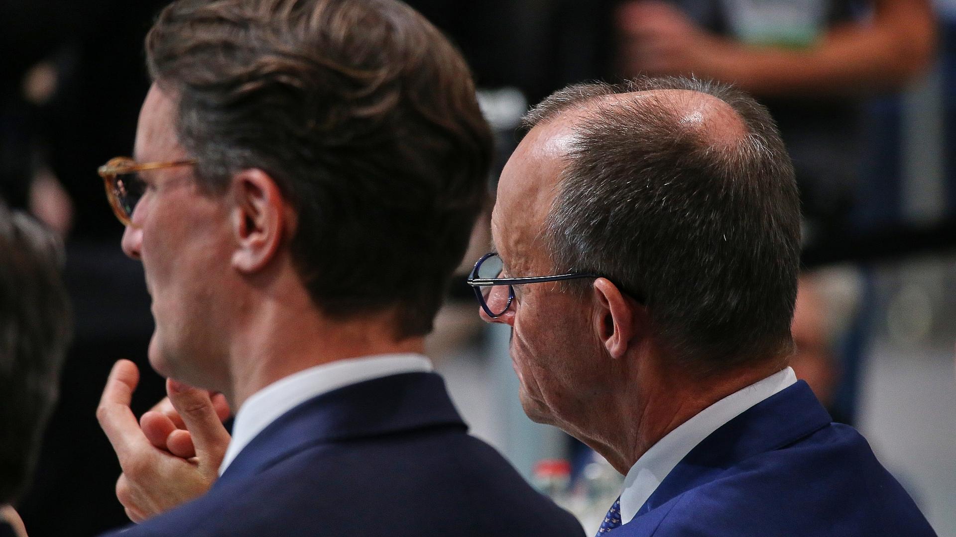 Hendrik Wüst und Friedrich Merz (Archiv)