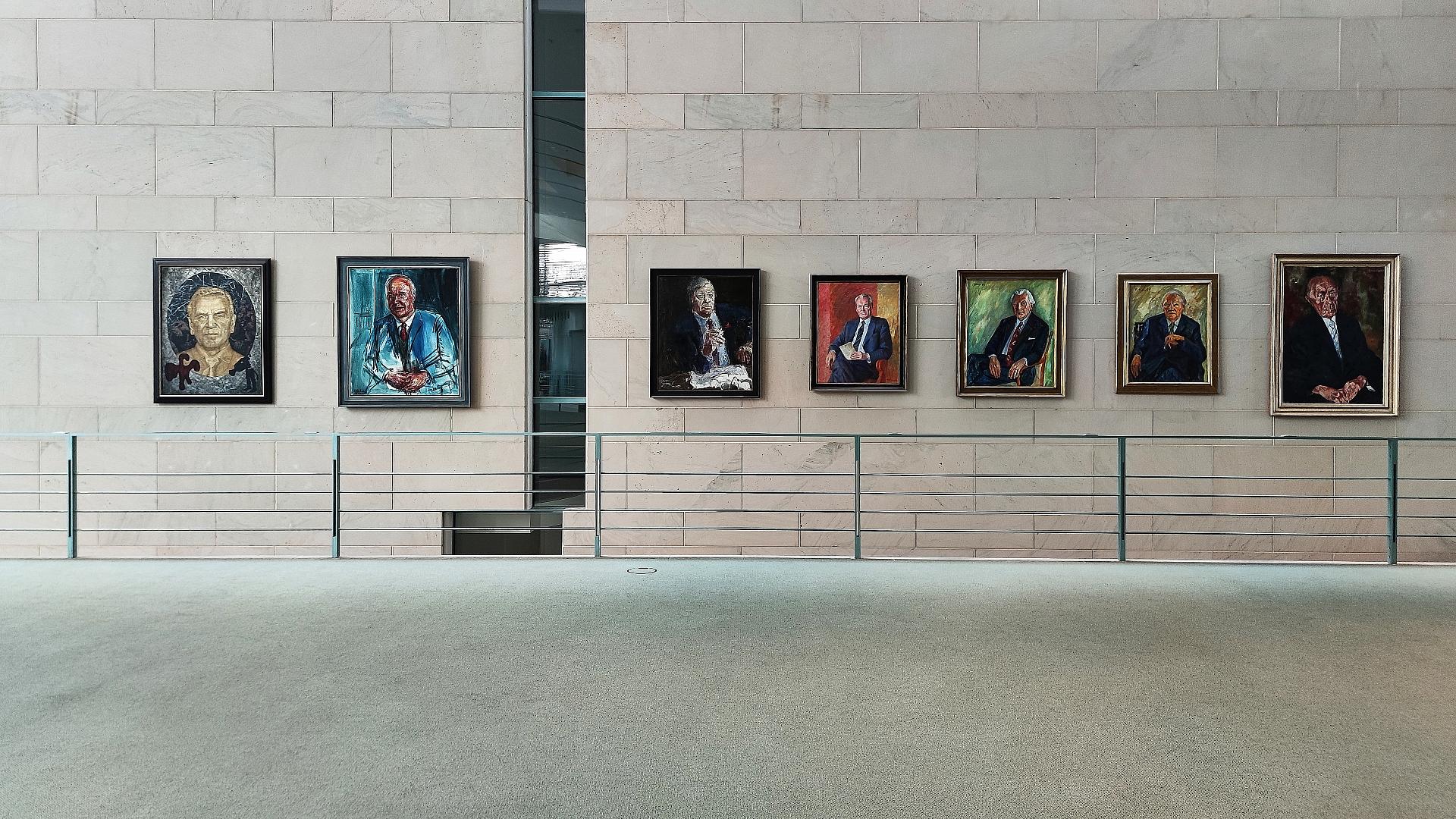 Gemäldegalerie der deutschen Bundeskanzler (Archiv)
