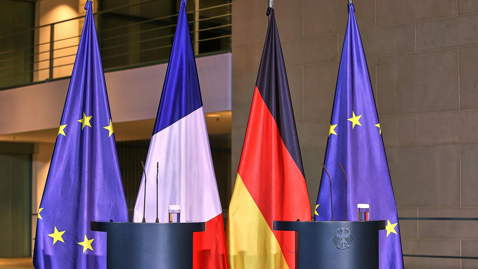 Fahnen von Frankreich