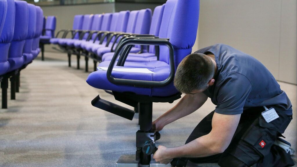 Umbauarbeiten im Bundestag (Archiv)