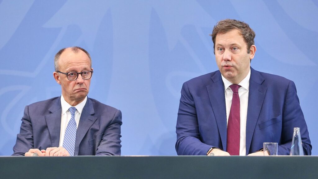 Friedrich Merz und Lars Klingbeil (Archiv)