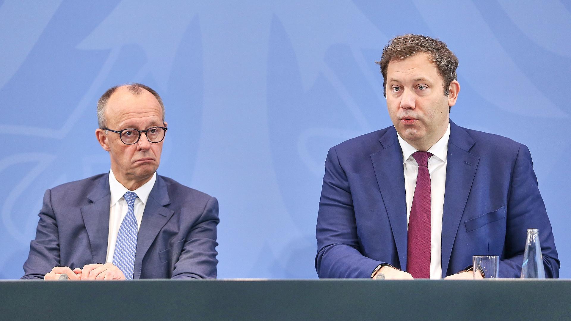 Friedrich Merz und Lars Klingbeil (Archiv)