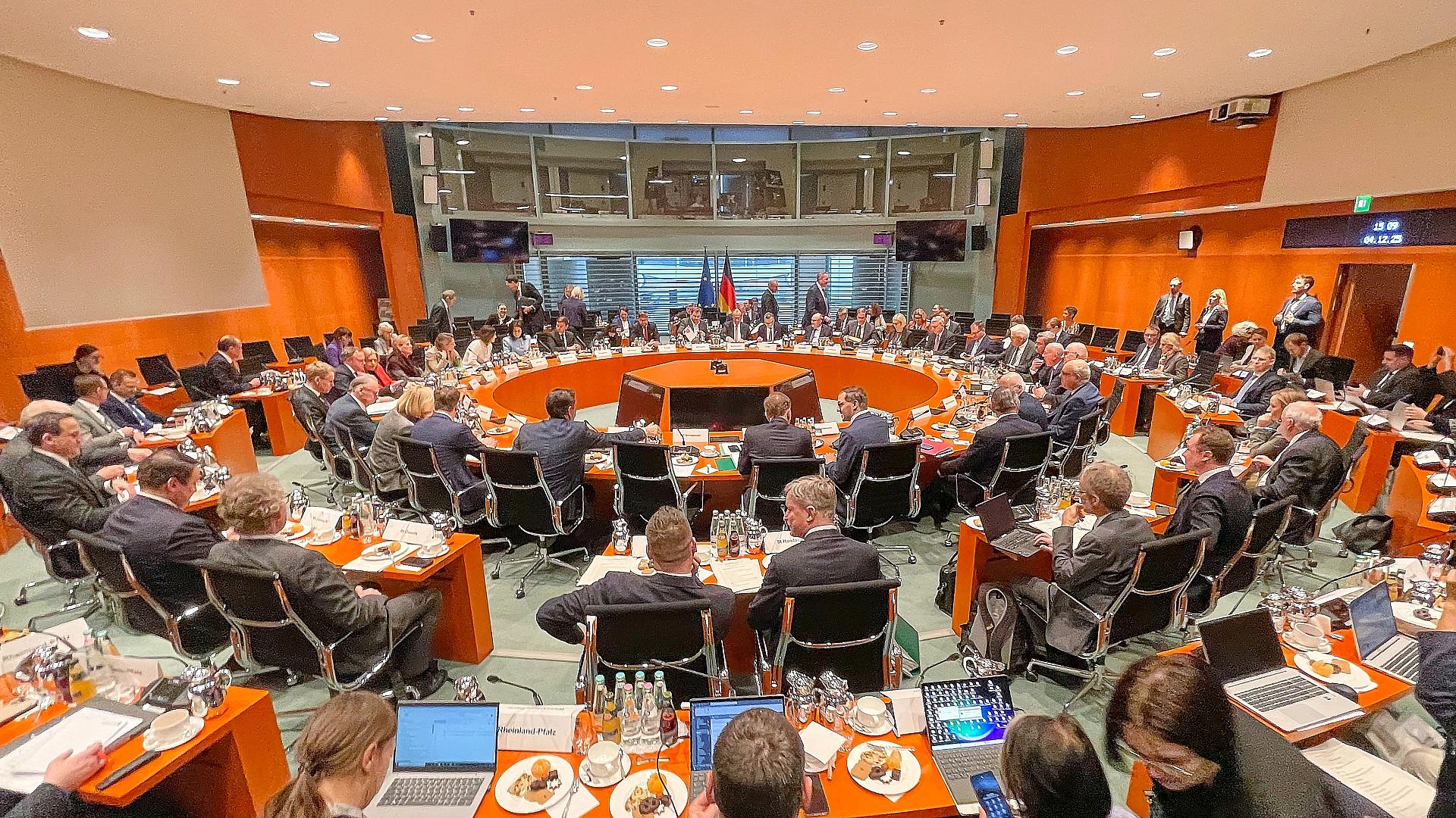 Bund will keine zusätzlichen Ministerpräsidentenkonferenzen 1 Ministerpräsidentenkonferenz (Archiv)
