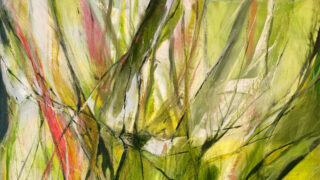Ausstellung „Fluidum“ von Astrid Woll-Herrmann in der Rathausgalerie St. Ingbert