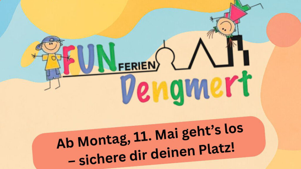 Aktuelles aus St. Ingbert | Bild: Stadt St. Ingbert Fun Ferien Dengmert 2026: Spannendes Sommerferienprogramm in St. Ingbert