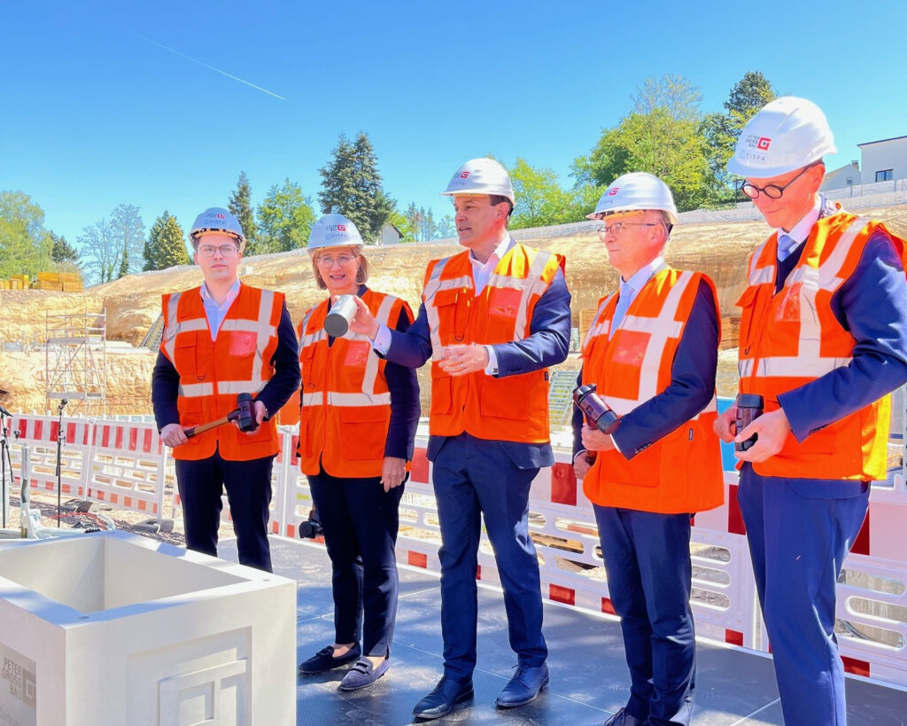 Aktuelles aus St. Ingbert | Bild: Stadt St. Ingbert Grundstein für den CISPA-Forschungscampus in St. Ingbert gelegt