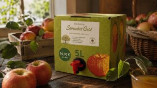 Apfelsaft vom Familiengrundstück: Privatperson verkauft auf dem St. Ingberter Wochenmarkt