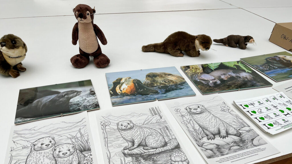 Aktuelles aus St. Ingbert | Bild: Stadt St. Ingbert Wanderausstellung „Willkommen im Saarland – Die Rückkehr des Fischotters“ im Kuppelsaal des Rathauses