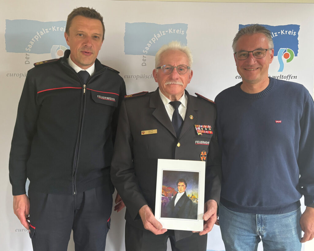 Aktuelles aus St. Ingbert | Bild: Stadt St. Ingbert Albert Zitt zum Beauftragten für die Alters- und Ehrenwehr im Kreis bestellt