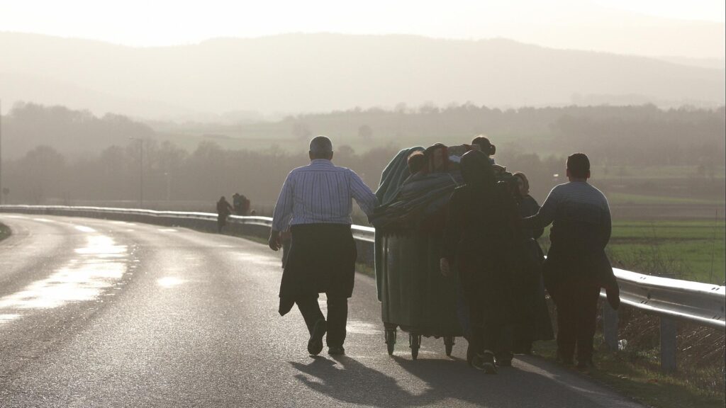 Flüchtlinge auf der Balkanroute (Archiv)