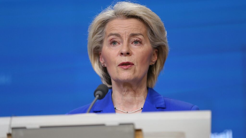 Von der Leyen drängt auf "echten Waffenstillstand" im Libanon 1 Ursula von der Leyen (Archiv)