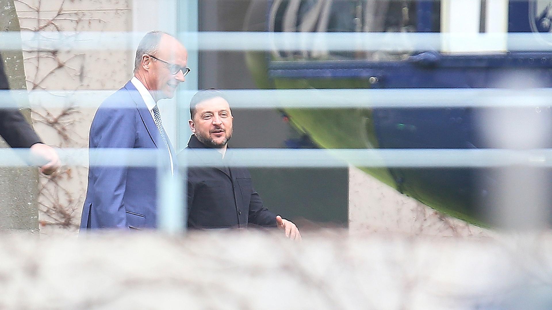 Friedrich Merz und Wolodymyr Selenskyj (Archiv)