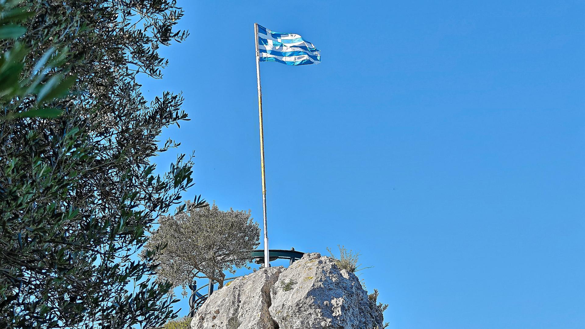 Erdbeben im Süden von Griechenland 1 Fahne von Griechenland (Archiv)
