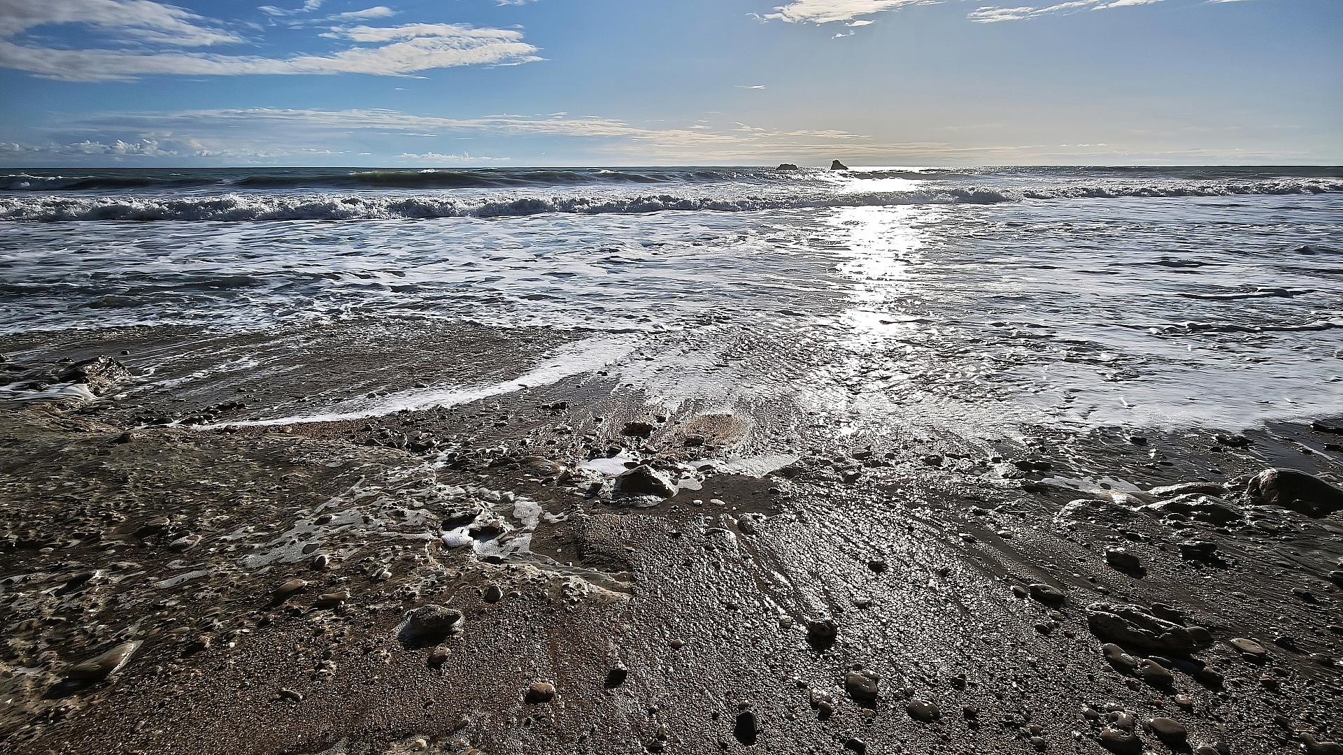UN: Weltmeere unter "schwerem Stress" - Meeresspiegel steigt rasant 1 Strand am Mittelmeer