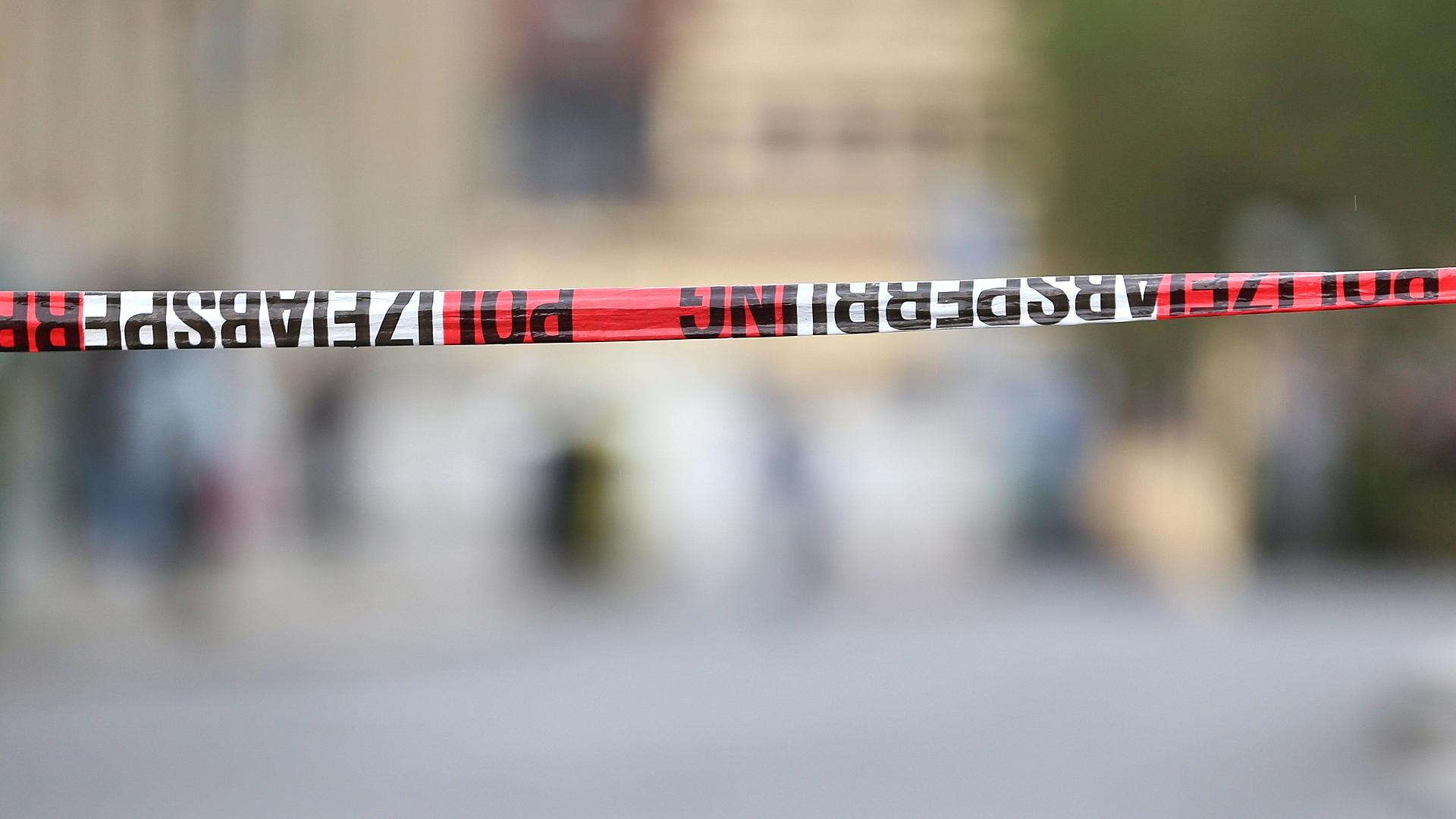 Polizeiabsperrung (Archiv)