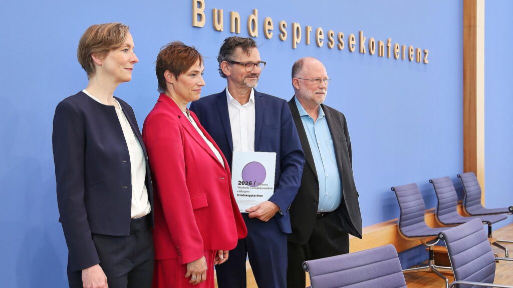Vorstellung Friedensgutachten 2026 am 08.06.2026