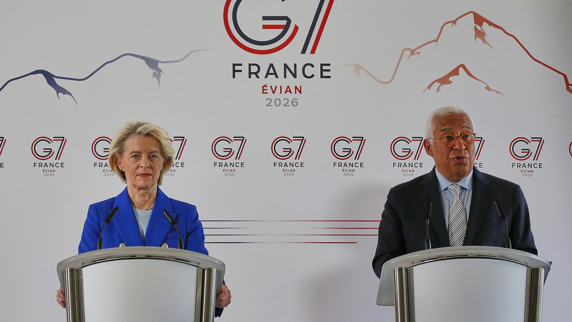 EU-Spitze begrüßt Friedensdeal zwischen USA und Iran 1 Ursula von der Leyen und Antonio Costa am 15.06.2026