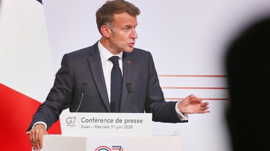 Emmanuel Macron am 17.06.2026