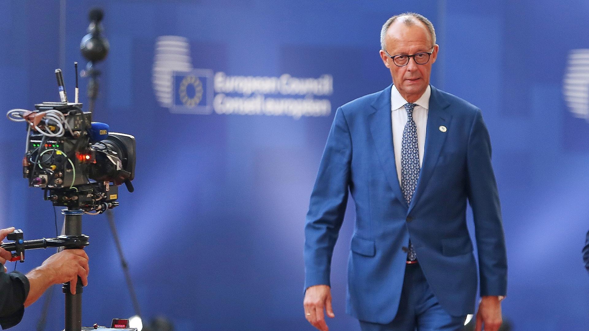 Merz stellt sich gegen neue europäische Schulden 1 Friedrich Merz am 18.06.2026