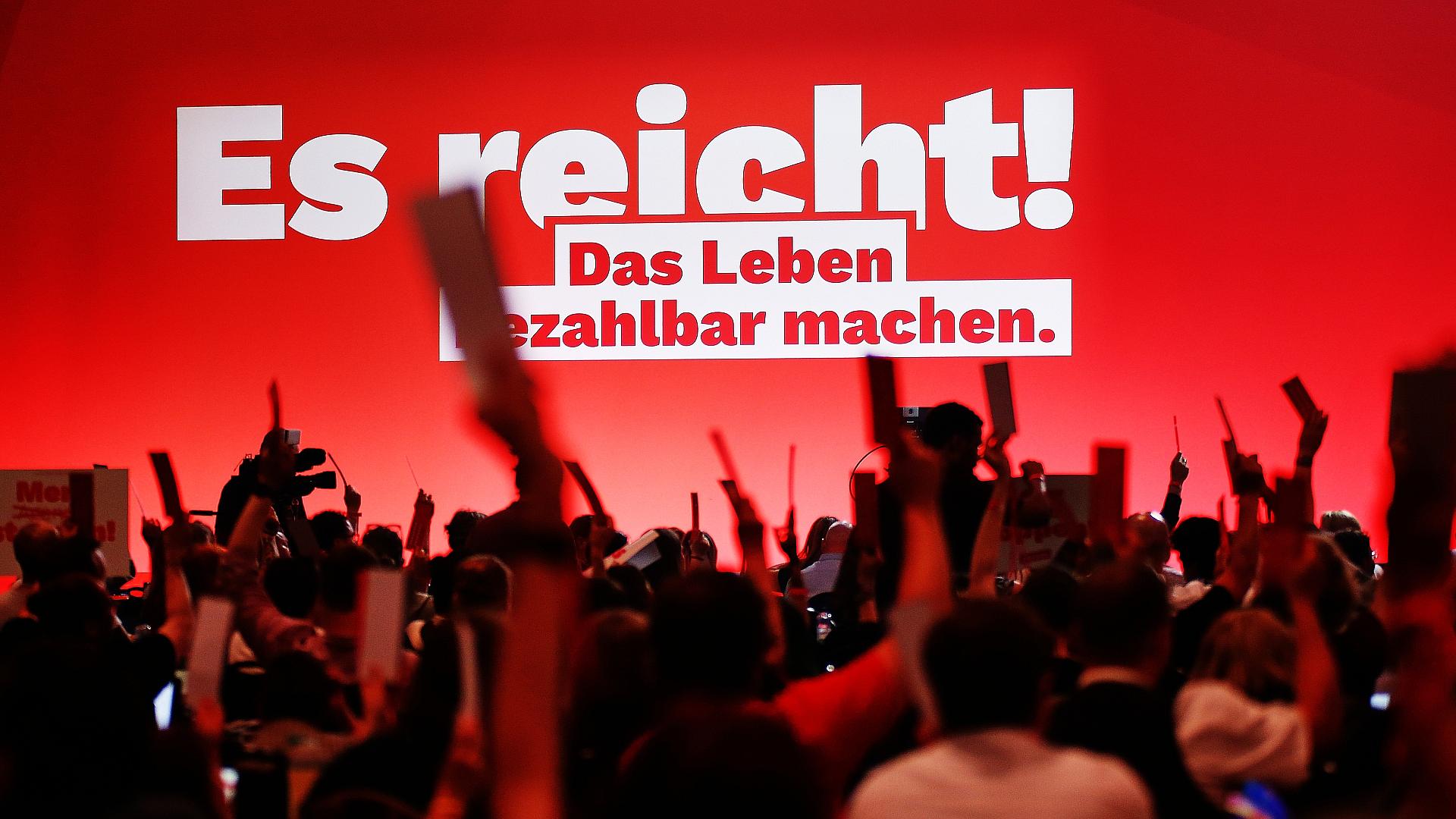 Linke setzt Parteitag fort - Vorstandswahlen im Fokus 1 Bundesparteitag der Linkspartei im Juni 2026