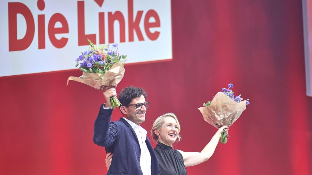 Luigi Pantisano und Ines Schwerdtner am 20.06.2026