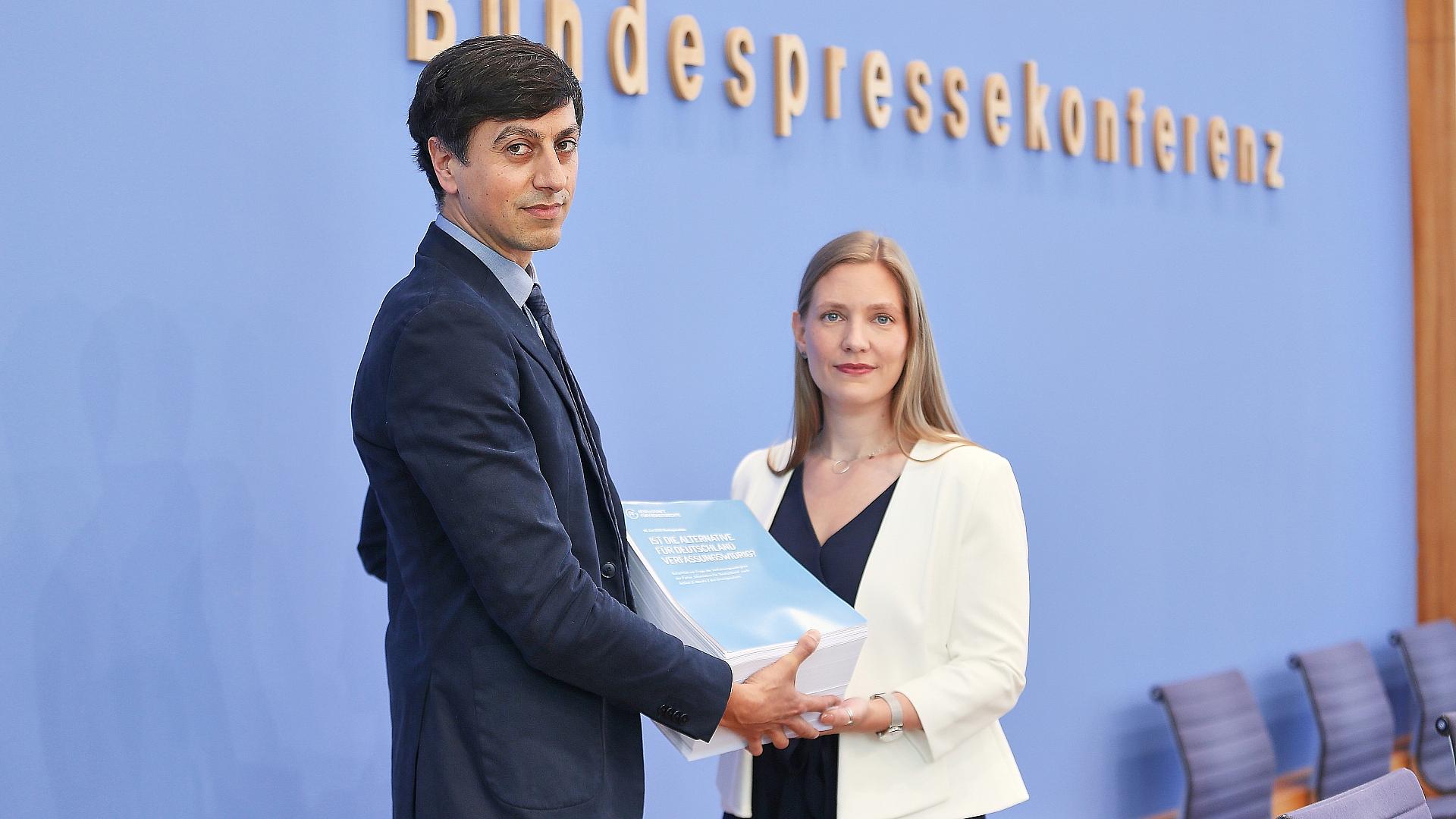 Vorstellung des Gutachtens zu einer möglichen Verfassungswidrigkeit der AfD am 25.06.2026