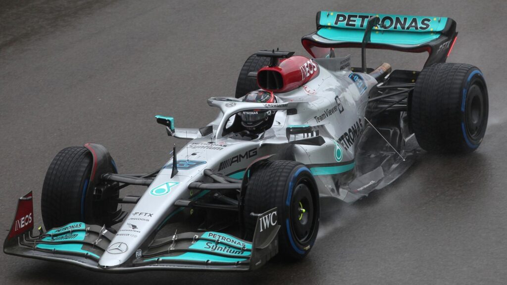 Russell triumphiert beim Großen Preis von Österreich 2 George Russell / Mercedes (Archiv)