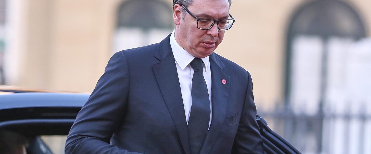 Serbischer Präsident stellt Rücktritt in Aussicht 1 Aleksandar Vucic (Archiv)