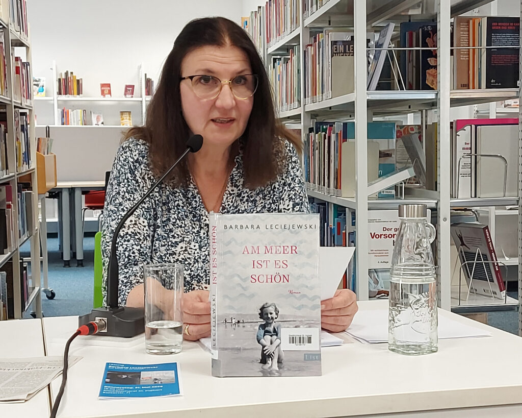 Aktuelles aus St. Ingbert | Bild: Stadt St. Ingbert Barbara Lesciejewski zu Gast in der St. Ingberter Stadtbücherei