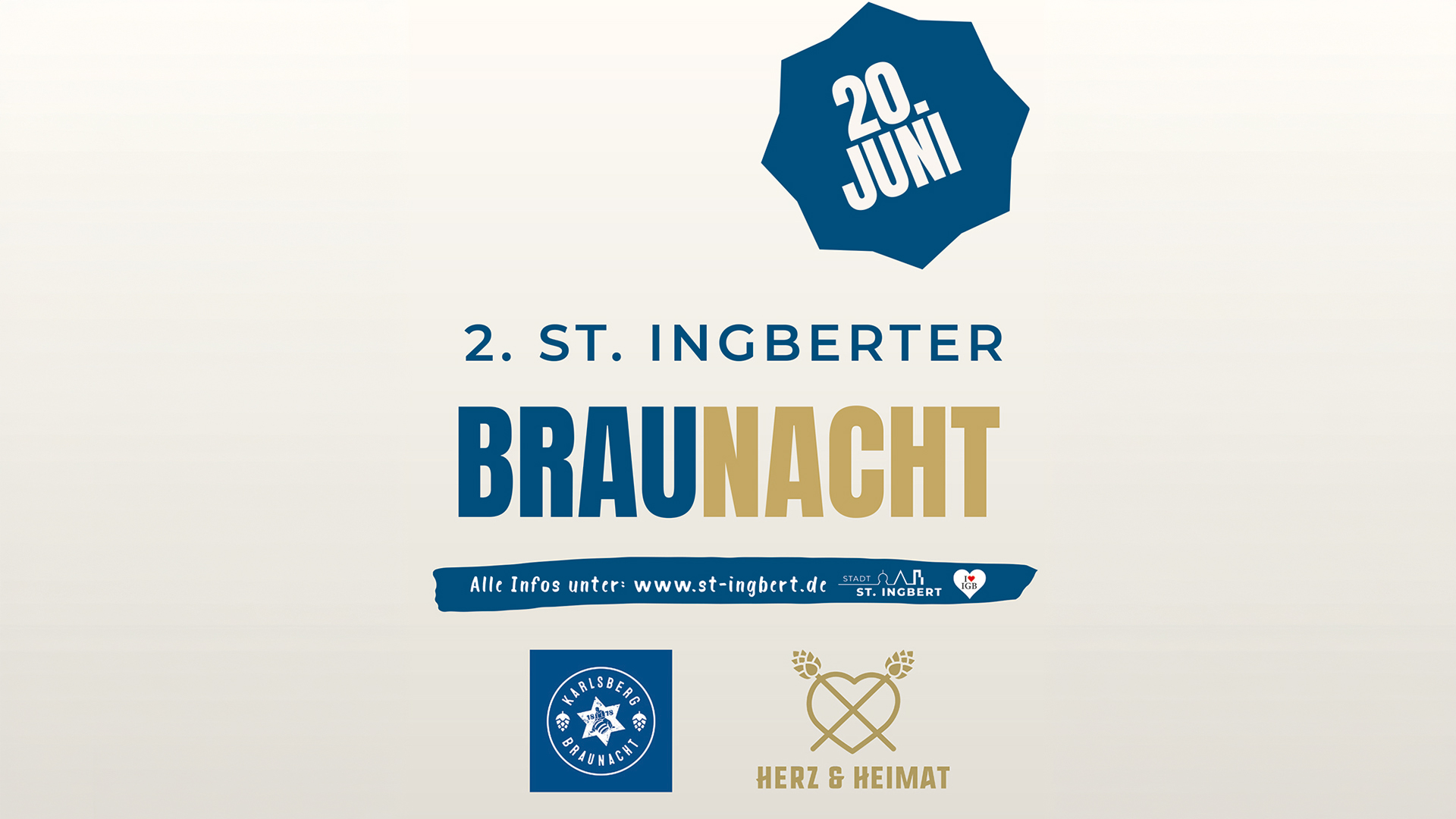 Zweite Braunacht in St. Ingbert: Fassanstich, Live-Musik und neue Biere am 20. Juni 1 Aktuelles aus St. Ingbert | Bild: Stadt St. Ingbert 2. Braunacht in St. Ingbert-Braukunst, Live-Musik und geselliges Miteinander am 20. Juni in der Innenstadt