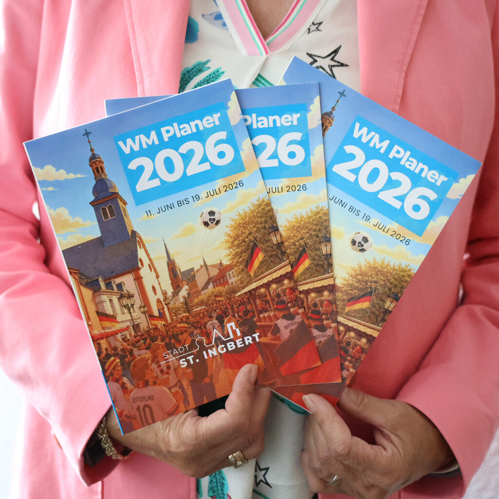 Aktuelles aus St. Ingbert | Bild: Stadt St. Ingbert Stadt St. Ingbert gibt WM-Planer 2026 heraus