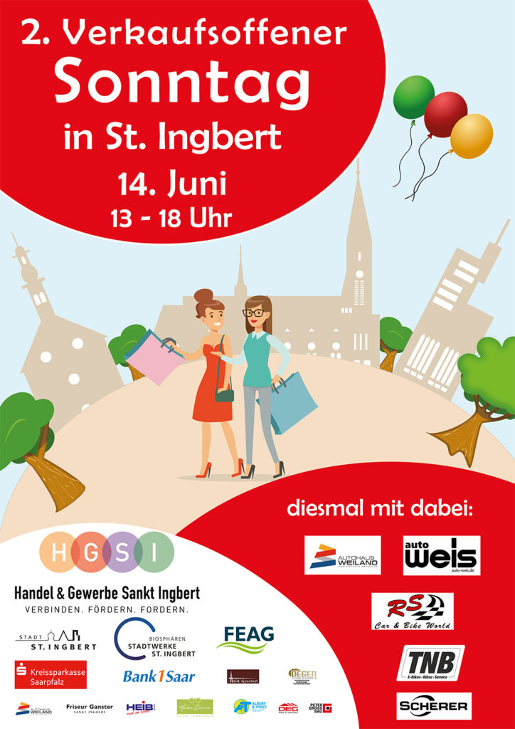 Verkaufsoffener Sonntag in St. Ingbert mit Mobilitätsschau 1 Aktuelles aus St. Ingbert | Bild: Stadt St. Ingbert Verkaufsoffener Sonntag in St. Ingbert – Entdecken, Staunen, Einkaufen
