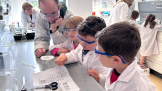 Kita-Kinder aus Rentrisch erkunden MINT-Campus in St. Ingbert