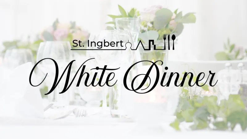 White Dinner in St. Ingbert: Fußgängerzone wird zur Tafel unter freiem Himmel