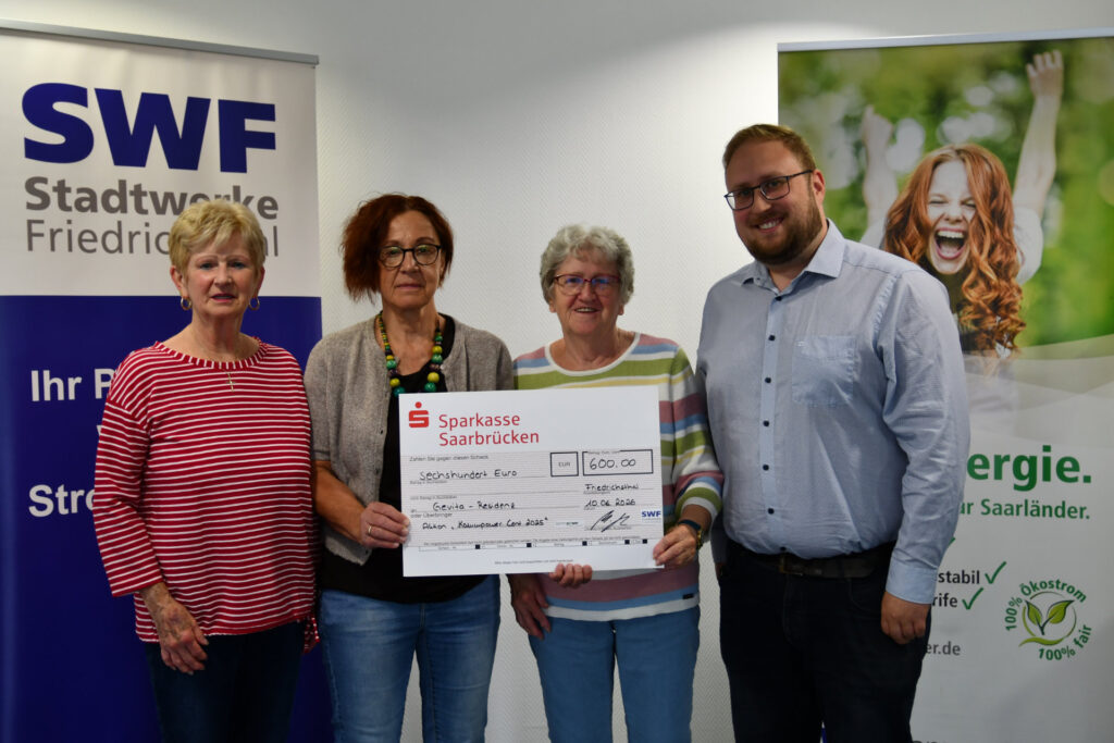 Stadtwerke Friedrichsthal stärken zehn Friedrichsthaler Einrichtungen mit 6.000 Euro 7 Gevita