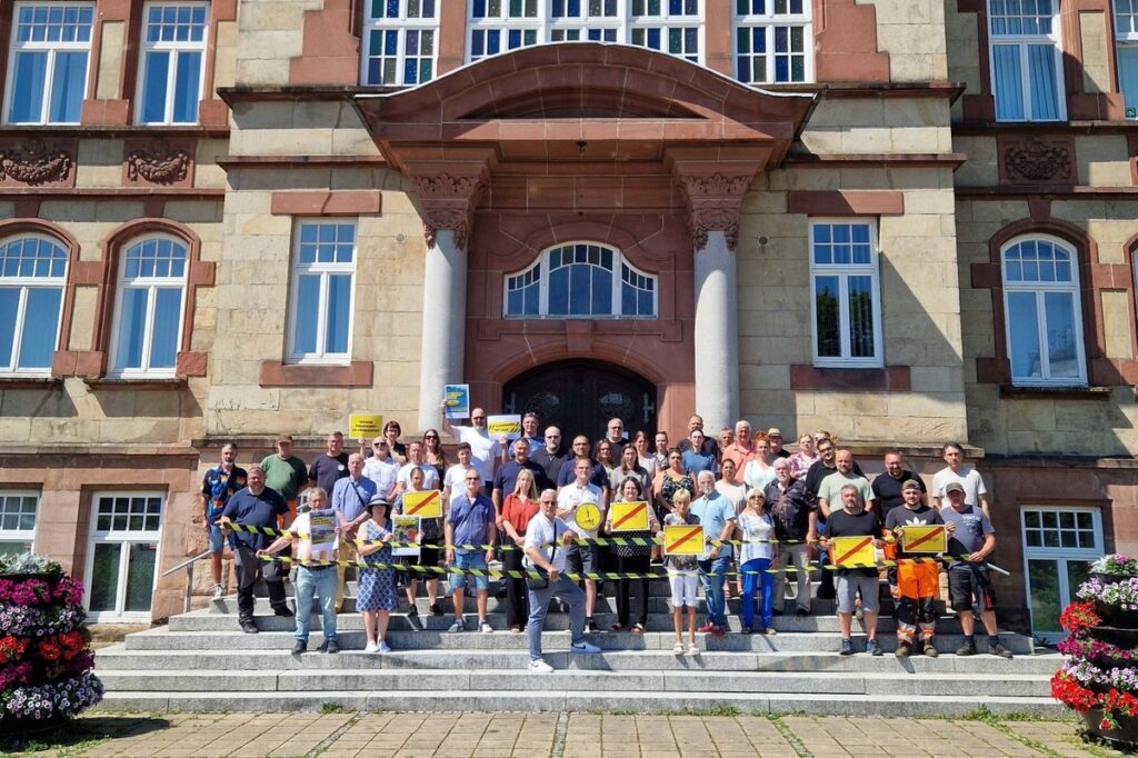 Friedrichsthal beteiligte sich an Aktionstag „Kommunen am Limit"